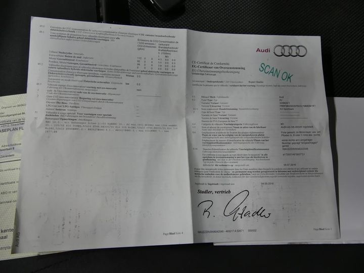 Photo 14 VIN: WAUZZZ8VXHA042048 - AUDI A3 SPORTBACK 