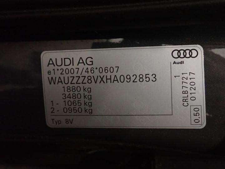 Photo 7 VIN: WAUZZZ8VXHA092853 - AUDI A3 SPORTBACK 