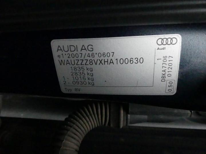 Photo 5 VIN: WAUZZZ8VXHA100630 - AUDI A3 