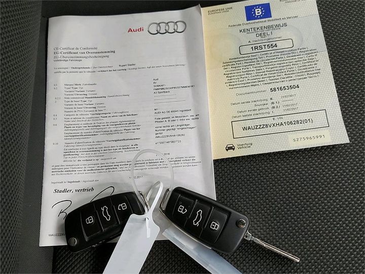 Photo 4 VIN: WAUZZZ8VXHA106282 - AUDI A3 SPORTBACK 