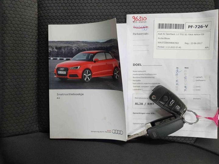 Photo 15 VIN: WAUZZZ8X0HB087902 - AUDI A1 SPORTBACK 