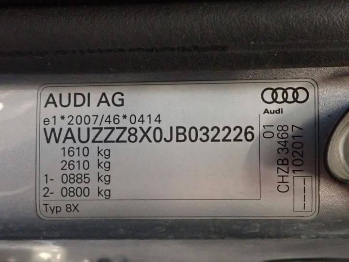 Photo 14 VIN: WAUZZZ8X0JB032226 - AUDI A1 SPORTBACK 