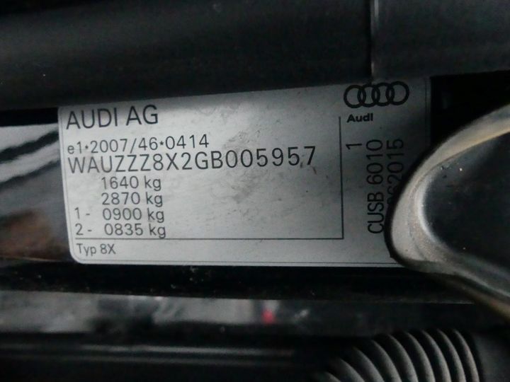 Photo 5 VIN: WAUZZZ8X2GB005957 - AUDI A1 