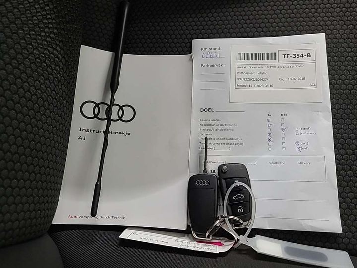 Photo 7 VIN: WAUZZZ8X2JB094274 - AUDI A1 SPORTBACK 