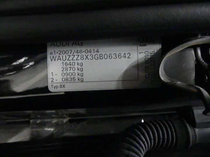 Photo 4 VIN: WAUZZZ8X3GB063642 - AUDI A1 