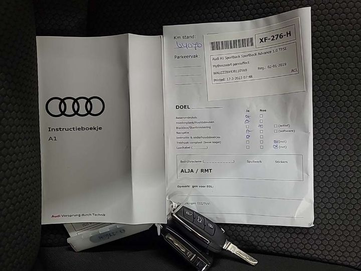 Photo 13 VIN: WAUZZZ8X4JB110569 - AUDI A1 SPORTBACK 