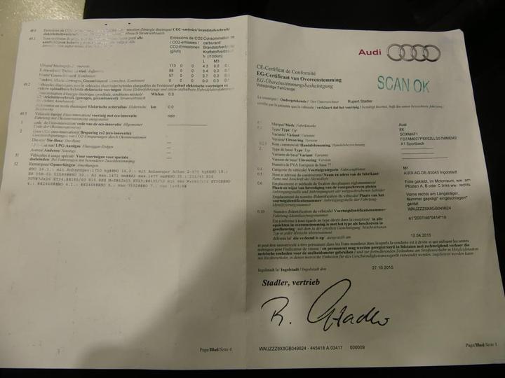 Photo 12 VIN: WAUZZZ8X8GB049624 - AUDI A1 SPORTBACK 