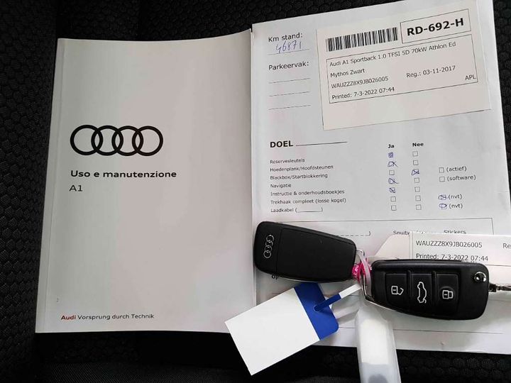 Photo 15 VIN: WAUZZZ8X9JB026005 - AUDI A1 SPORTBACK 