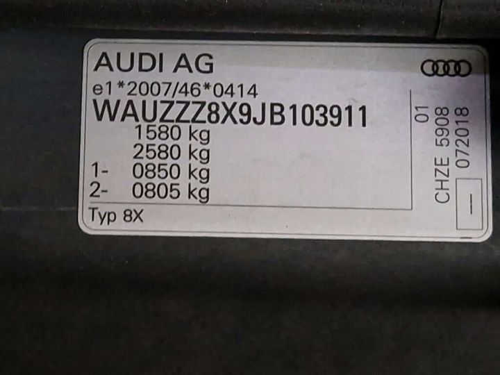 Photo 34 VIN: WAUZZZ8X9JB103911 - AUDI A1 