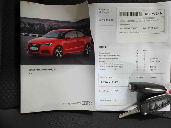 Photo 15 VIN: WAUZZZ8XXJB042780 - AUDI A1 SPORTBACK 