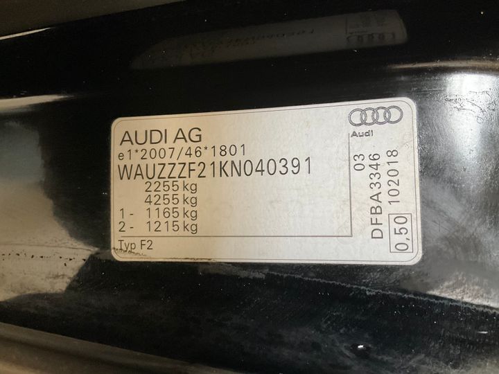 Photo 9 VIN: WAUZZZF21KN040391 - AUDI A6 