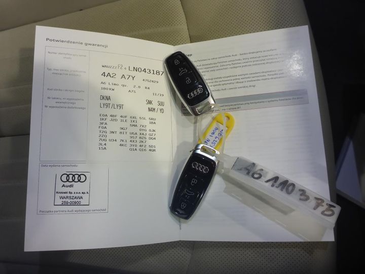 Photo 20 VIN: WAUZZZF24LN043187 - AUDI A6 LIMOUSINE 