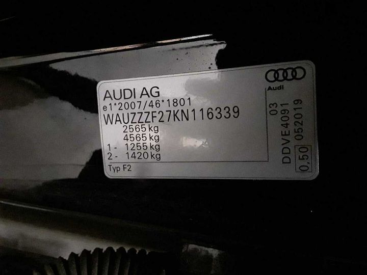 Photo 12 VIN: WAUZZZF27KN116339 - AUDI A6 AVANT 45 TDI 