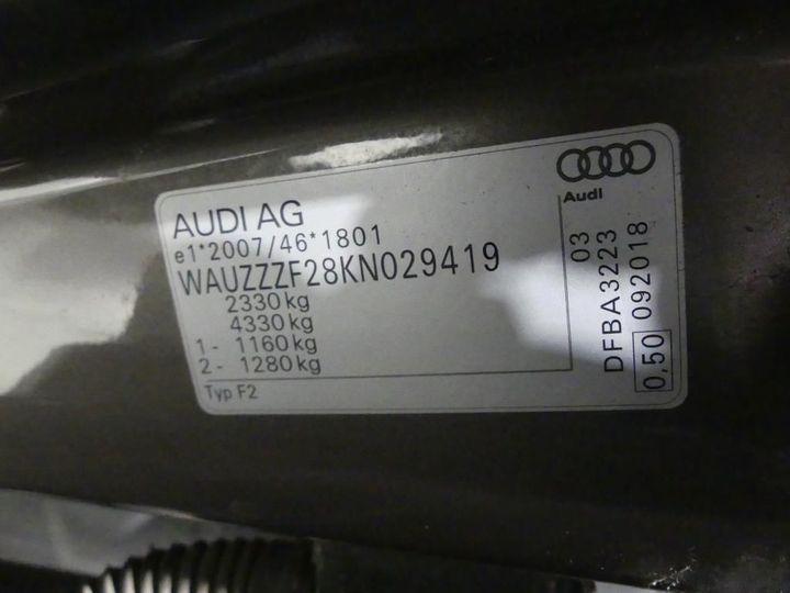 Photo 4 VIN: WAUZZZF28KN029419 - AUDI A6 AVANT 