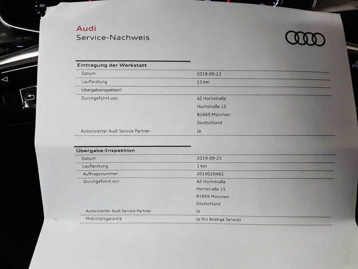 Photo 22 VIN: WAUZZZF28LN001699 - AUDI A6 40 TDI QUATTRO S 