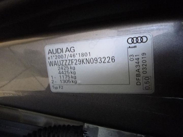 Photo 21 VIN: WAUZZZF29KN093226 - AUDI - AUDI A6 AVANT 