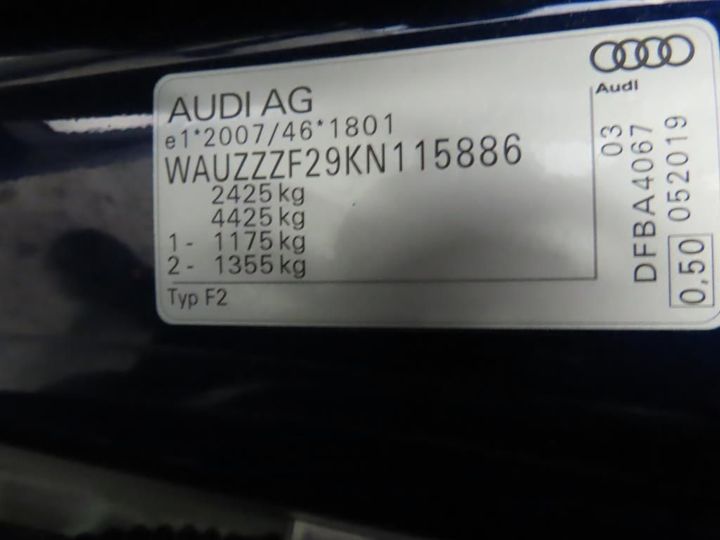 Photo 12 VIN: WAUZZZF29KN115886 - AUDI A6 AVANT 