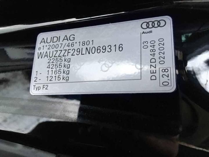 Photo 10 VIN: WAUZZZF29LN069316 - AUDI A6 SALOON 