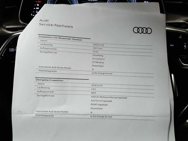 Photo 21 VIN: WAUZZZF2XKN037991 - AUDI A6 AVANT 45 TDI 