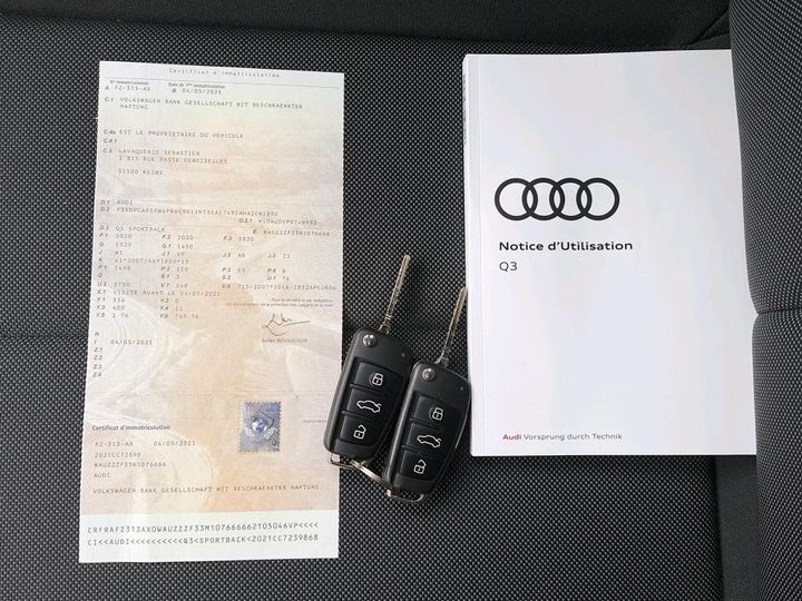 Photo 1 VIN: WAUZZZF33M1076666 - AUDI Q3 SPORTBACK 