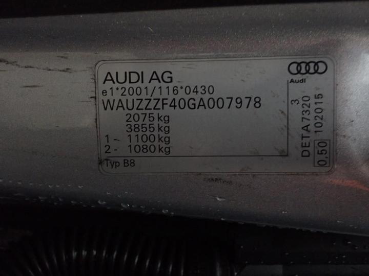 Photo 12 VIN: WAUZZZF40GA007978 - AUDI A4 4P 