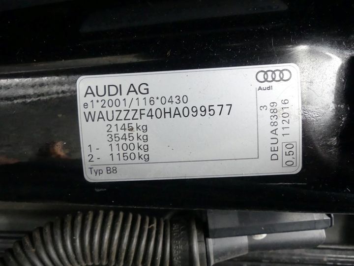 Photo 5 VIN: WAUZZZF40HA099577 - AUDI A4 