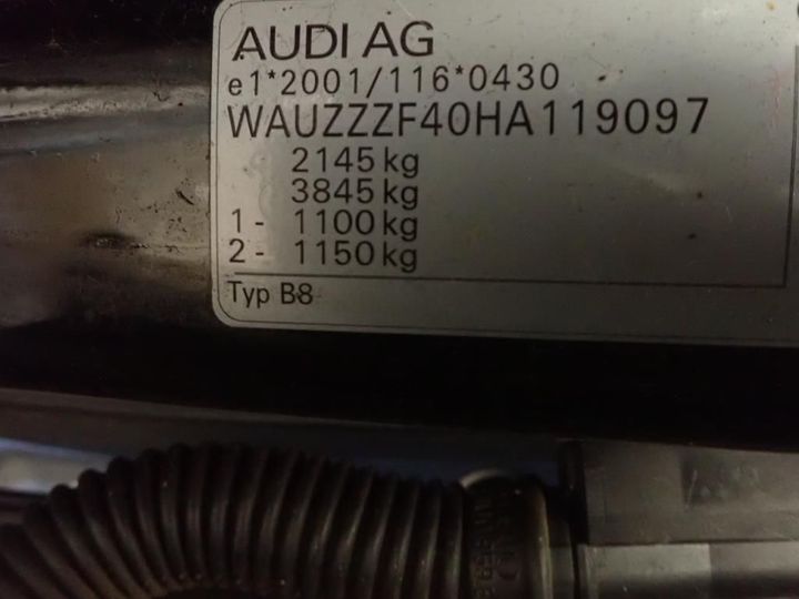 Photo 14 VIN: WAUZZZF40HA119097 - AUDI A4 AVANT 