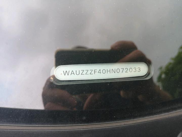 Photo 12 VIN: WAUZZZF40HN072033 - AUDI A4 