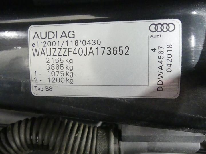 Photo 3 VIN: WAUZZZF40JA173652 - AUDI A4 AVANT 