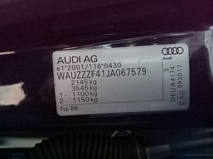 Photo 18 VIN: WAUZZZF41JA067579 - AUDI A4 AVANT '15 