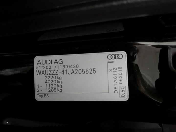 Photo 8 VIN: WAUZZZF41JA205525 - AUDI A4 AVANT 