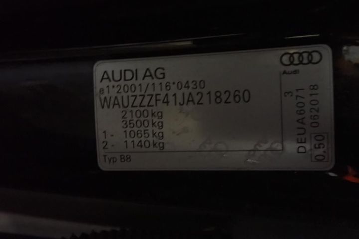 Photo 21 VIN: WAUZZZF41JA218260 - AUDI A4 AVANT 