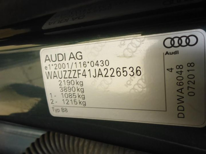 Photo 25 VIN: WAUZZZF41JA226536 - AUDI A4 ALLROAD QUAT 