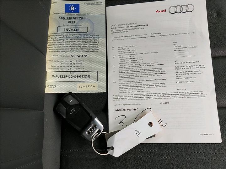 Photo 4 VIN: WAUZZZF42GA089762 - AUDI A4 