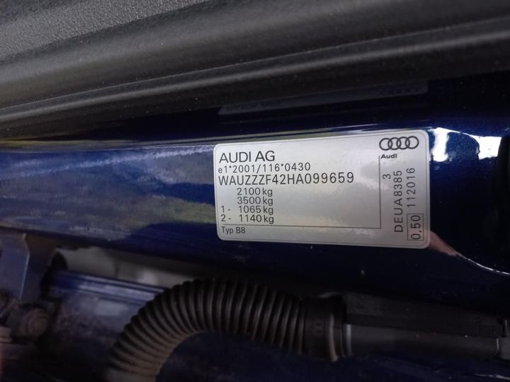 Photo 6 VIN: WAUZZZF42HA099659 - AUDI A4 AVANT 