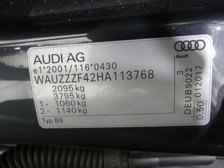 Photo 3 VIN: WAUZZZF42HA113768 - AUDI A4 AVANT 