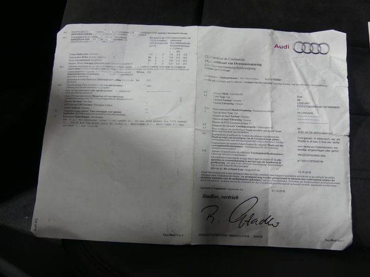 Photo 14 VIN: WAUZZZF42HN051894 - AUDI A4 