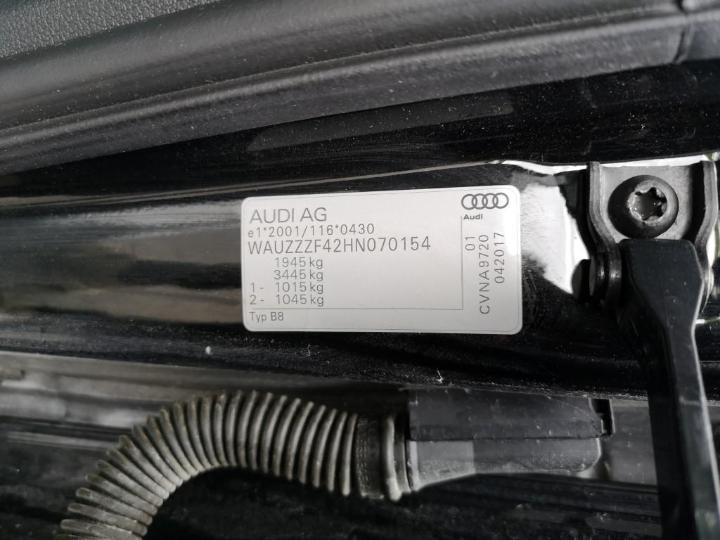 Photo 5 VIN: WAUZZZF42HN070154 - AUDI A4 