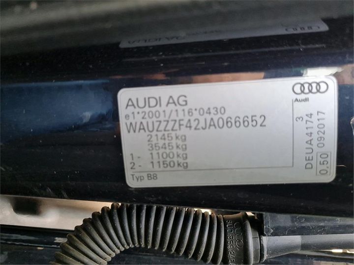 Photo 4 VIN: WAUZZZF42JA066652 - AUDI A4 