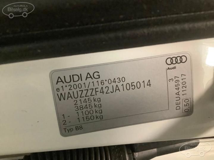 Photo 6 VIN: WAUZZZF42JA105014 - AUDI A4 ESTATE 