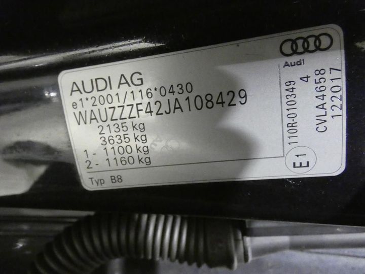 Photo 4 VIN: WAUZZZF42JA108429 - AUDI A4 AVANT 