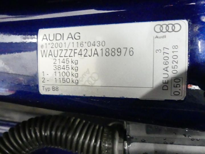 Photo 3 VIN: WAUZZZF42JA188976 - AUDI A4 AVANT 