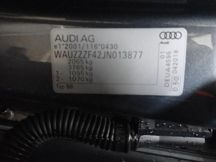 Photo 14 VIN: WAUZZZF42JN013877 - AUDI A4 