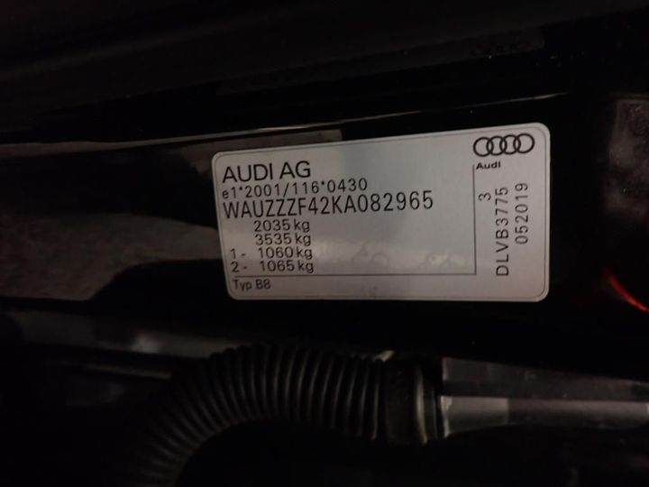 Photo 10 VIN: WAUZZZF42KA082965 - AUDI A4 