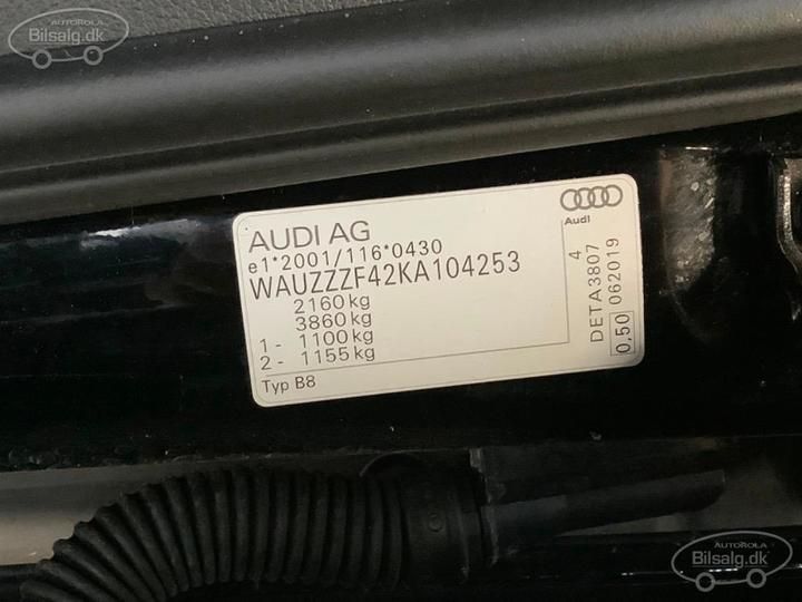 Photo 8 VIN: WAUZZZF42KA104253 - AUDI A4 ESTATE 