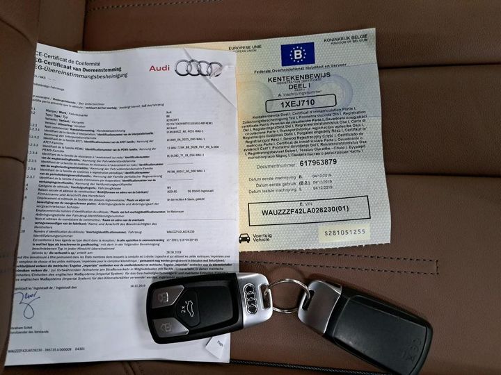 Photo 3 VIN: WAUZZZF42LA028230 - AUDI A4 AVANT 