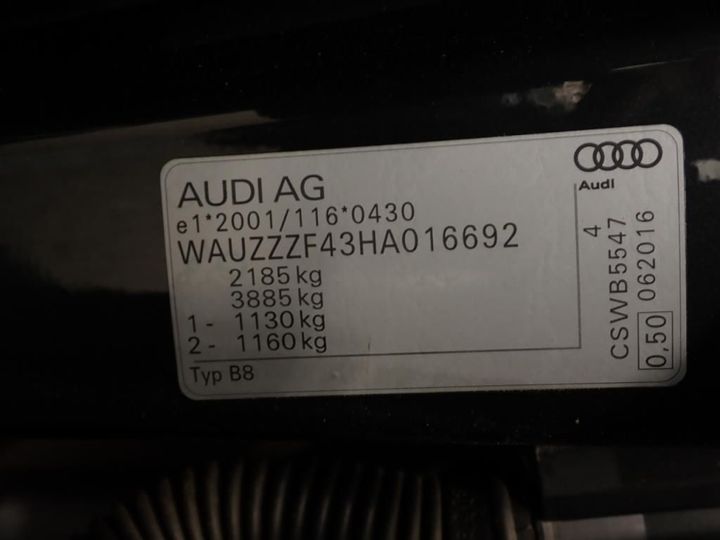 Photo 12 VIN: WAUZZZF43HA016692 - AUDI A4 AVANT 