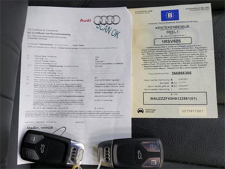 Photo 4 VIN: WAUZZZF43HA122561 - AUDI A4 AVANT 