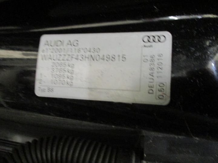 Photo 13 VIN: WAUZZZF43HN049815 - AUDI A4 