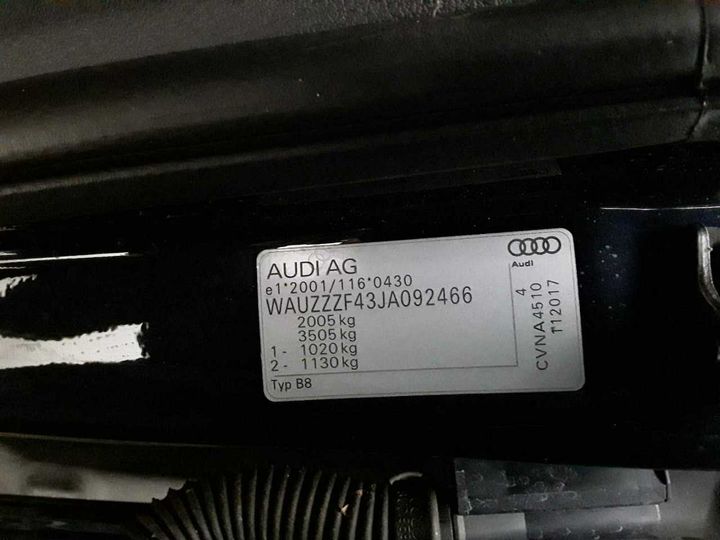 Photo 12 VIN: WAUZZZF43JA092466 - AUDI A4 AVANT 1.4 TFSI S 